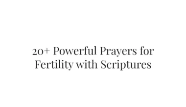20+ Powerful Prayers for Fertility with Scriptures